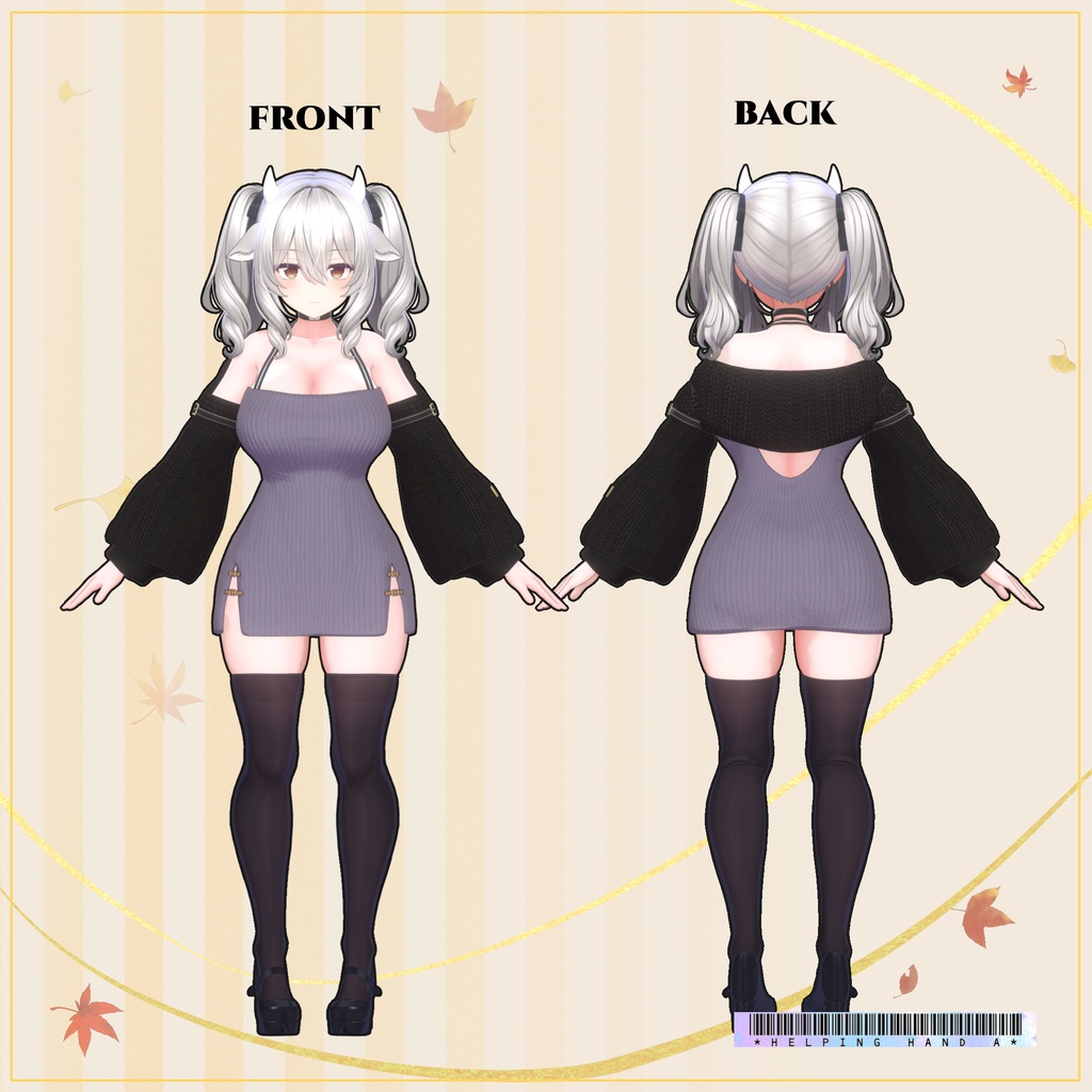 【ロンチSALE】Mocha Mellow|VRC向け衣装