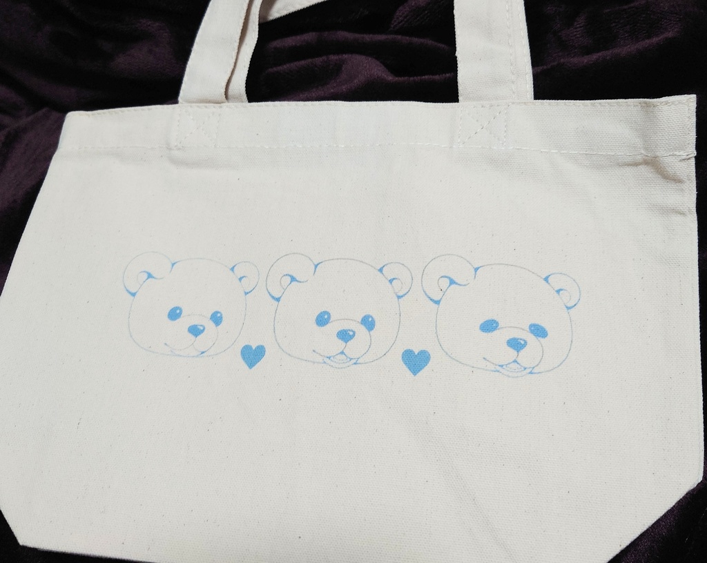トートバッグ S (smile bear)