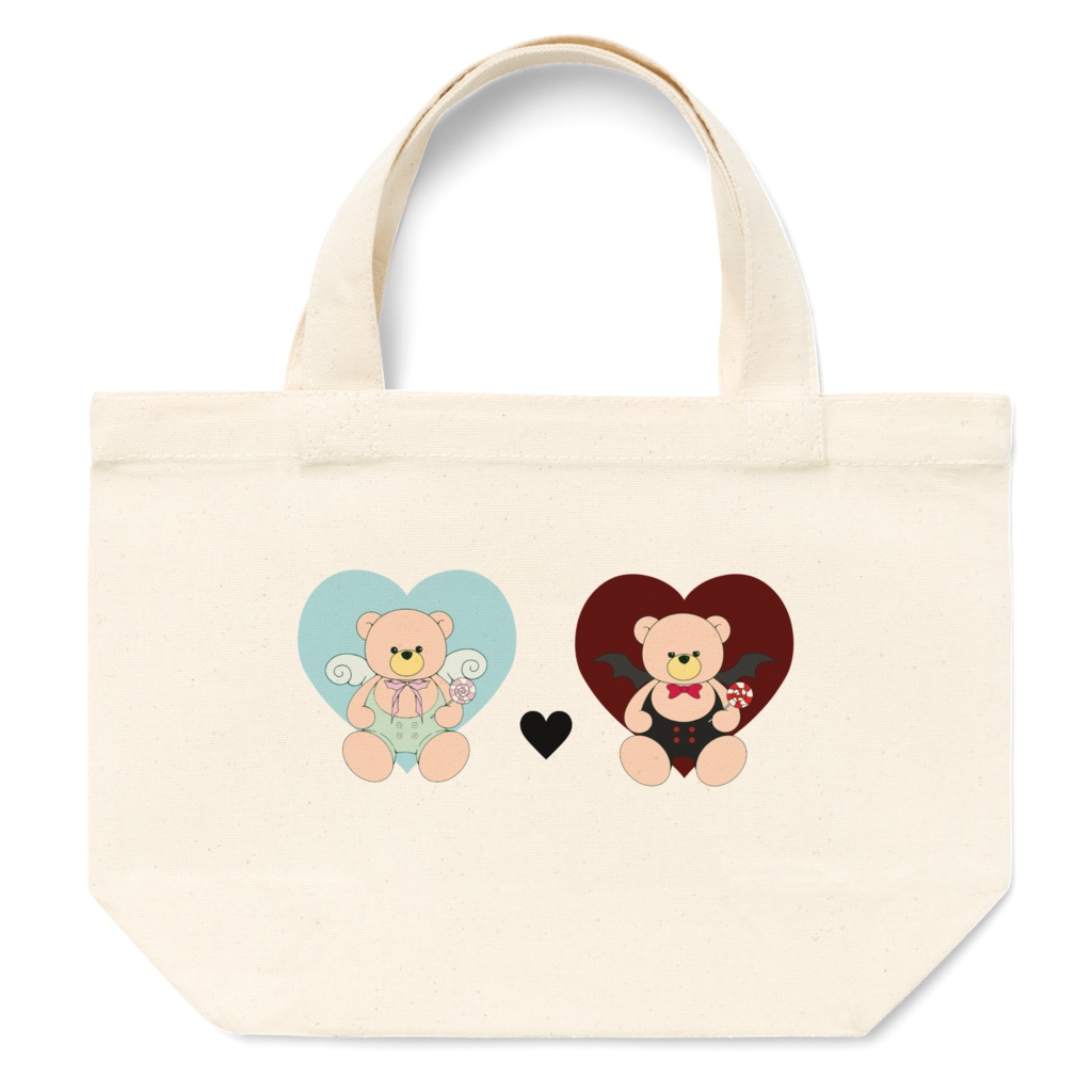トートバッグ S (Angel & Devil)