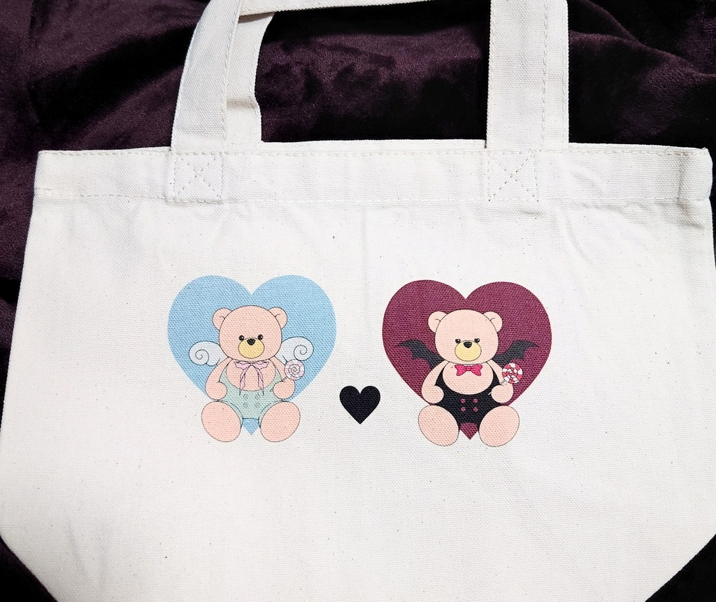 トートバッグ S (Angel & Devil)