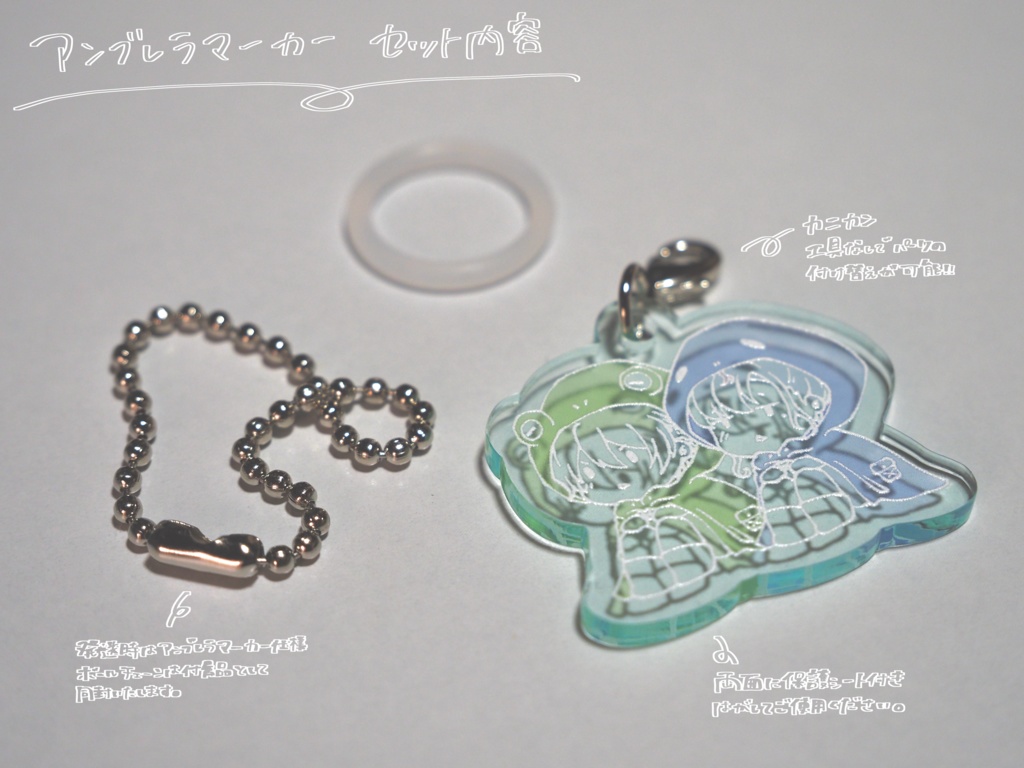 【非公式】ちょこんとアンブレラマーカー