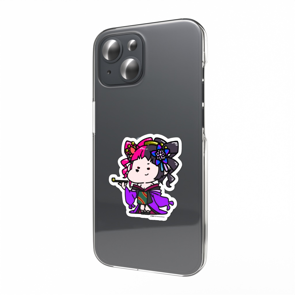 【可惜夜うむゆ】ステッカー(花魁ver)