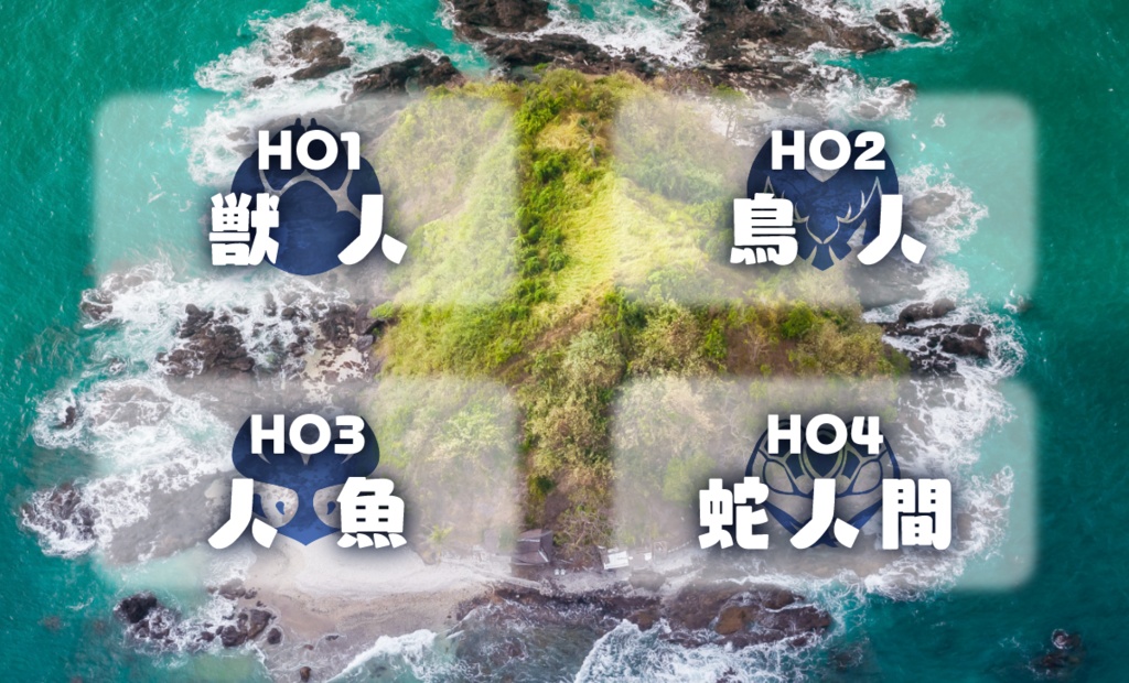 CoCシナリオ『無人島アザーハーティット!』SPLL:E195247