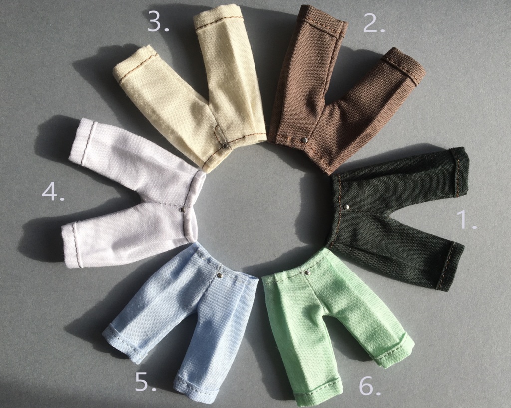 シンプルタックパンツ