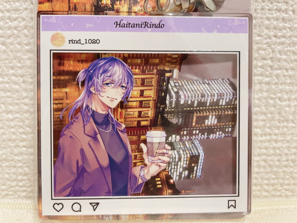 竜胆デートアクキー(天竺・梵天)