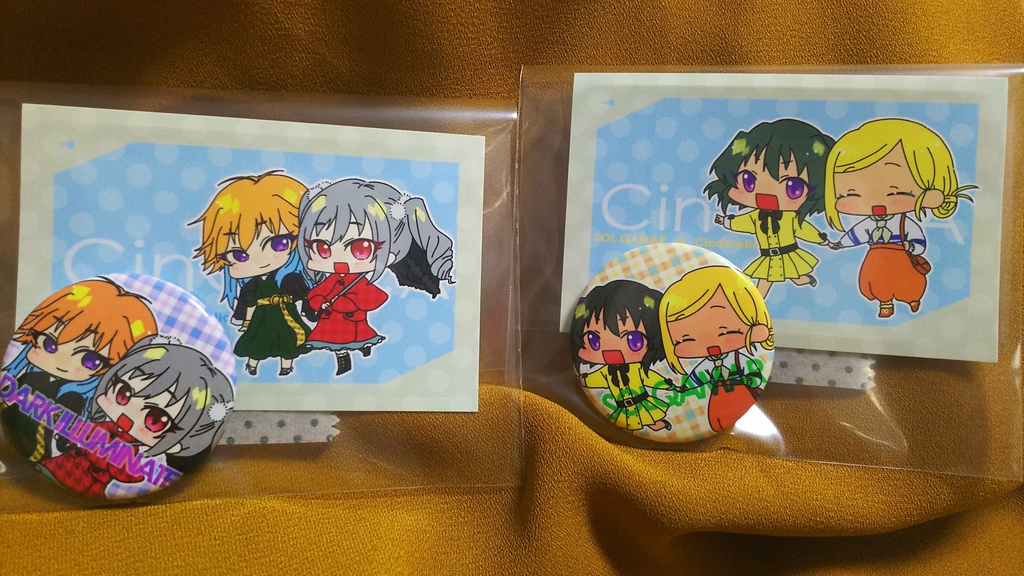 ICカードステッカー+缶バッジセット