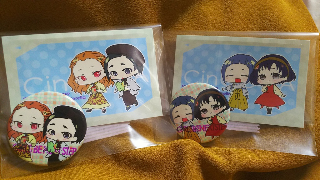 ICカードステッカー+缶バッジセット