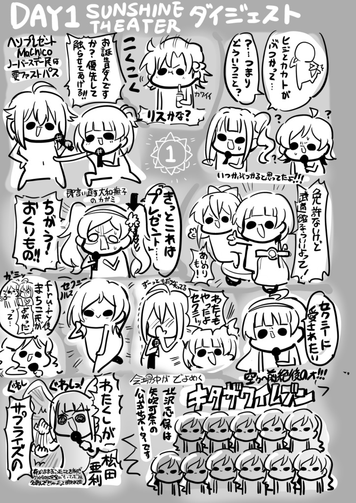 【電子版/紙の本】ミリオンライブ3rd 4th 5th 6thライブレポシリーズ