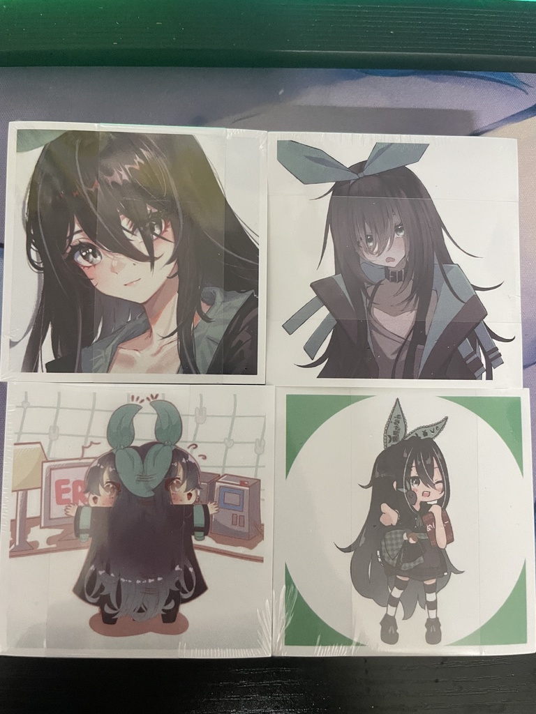 サイン入りが出たらラッキー！ランダムステッカー(全４種類)※四枚からの注文でお願いします