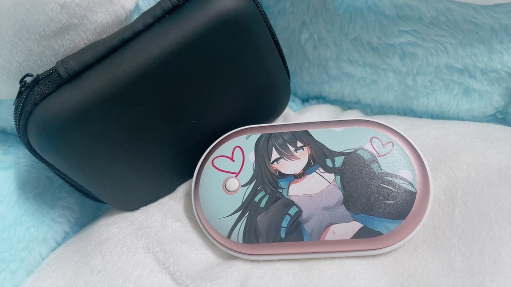 さなやがあったまろ♡カバーにサイン入り充電式カイロ(在庫残り１！)