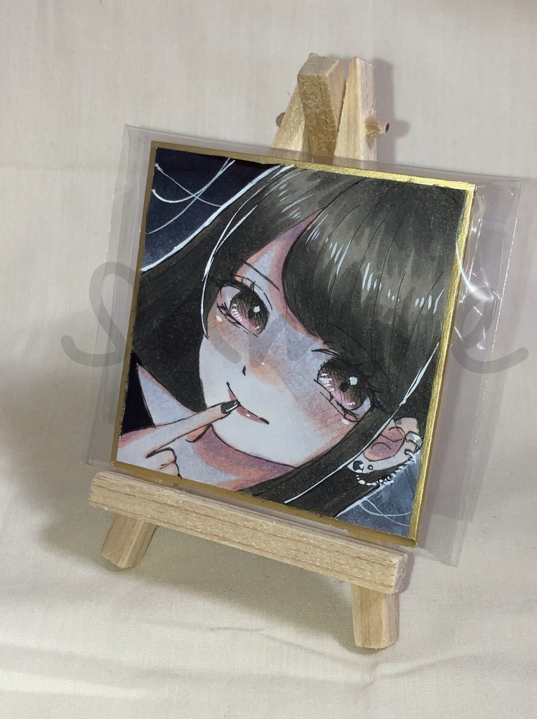 豆色紙(原画)