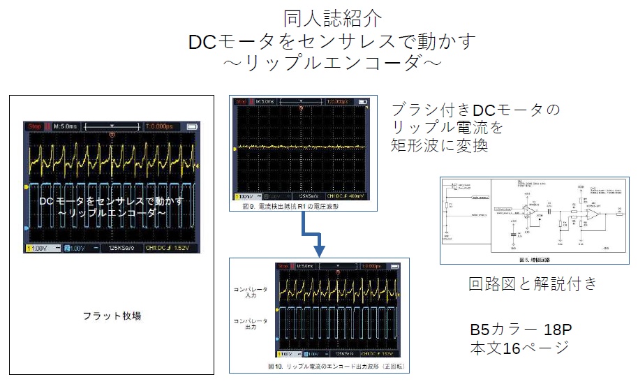 C104 DCモータをセンサレスで動かす ～リップルエンコーダ～(デジタルデータ版)