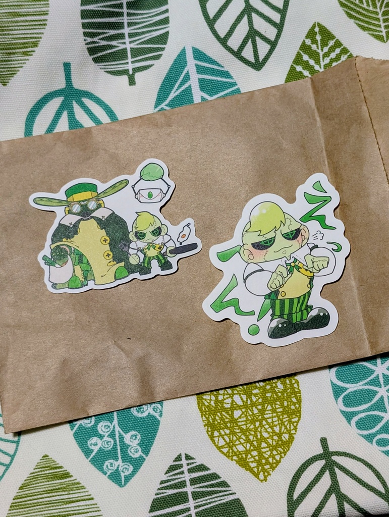 ダイカットステッカー(主にフランケンボーイ)