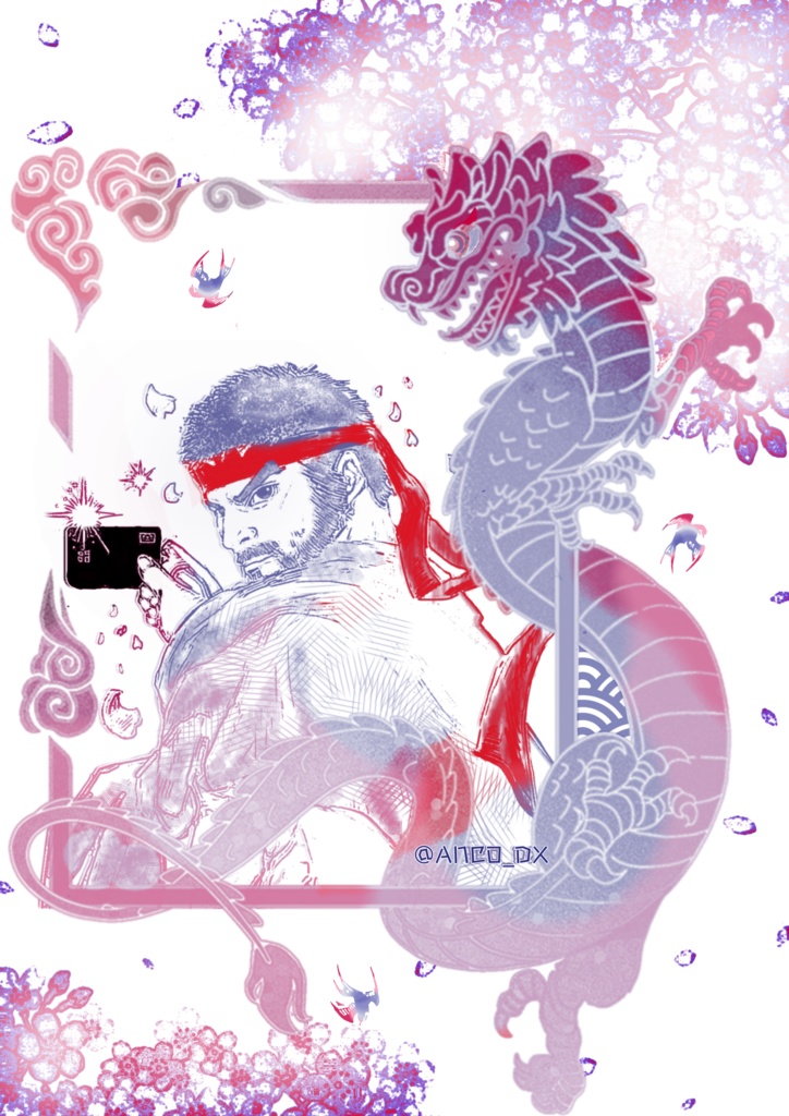 リュウ・ビッグシルエットT