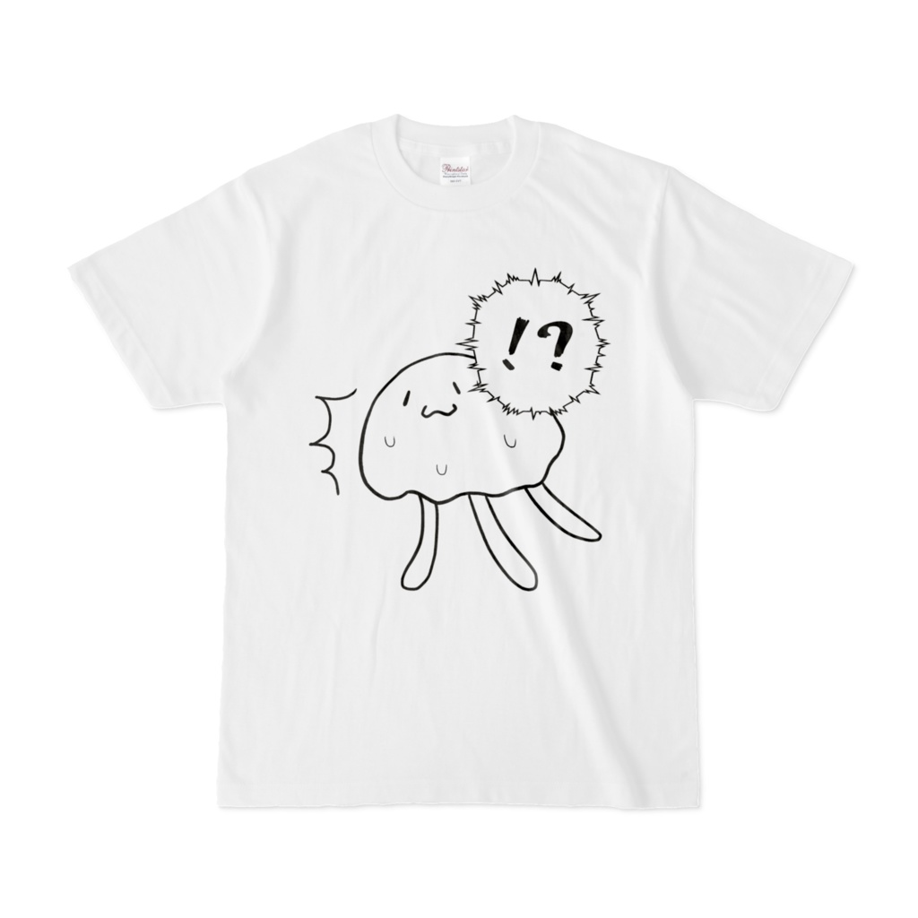 めっちゃ驚いてる宇宙人Tシャツ