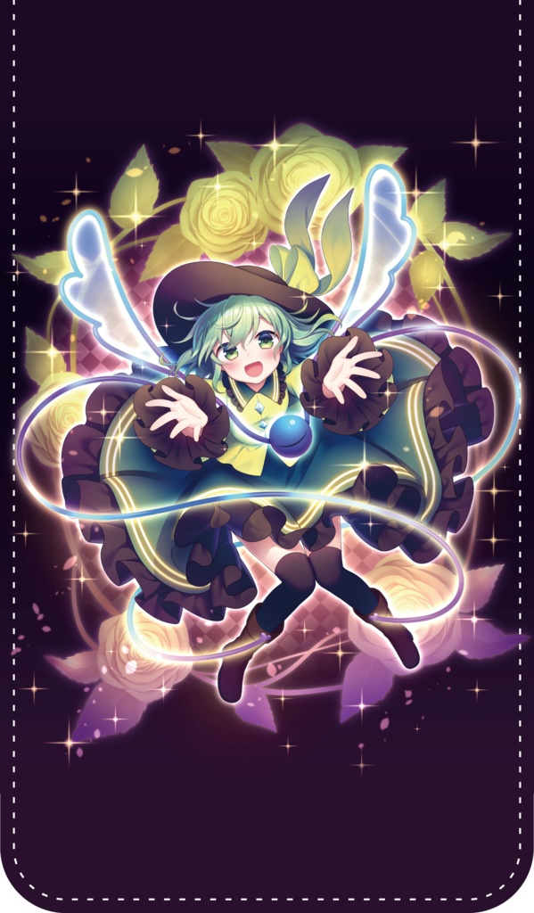 2026春 新作グッズ「スマホケース(肩掛け対応)(古明地こいし)」※数量限定