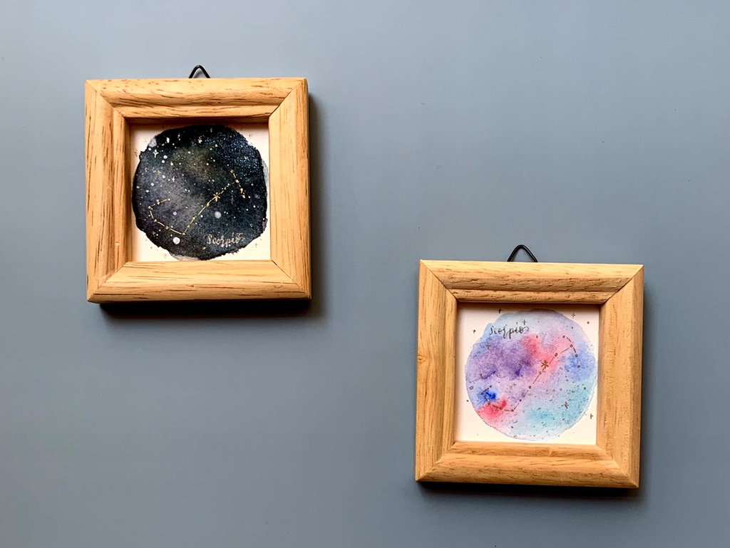 【オーダー】星座原画(名入れ可能)