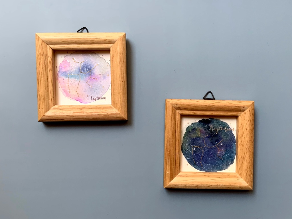 【オーダー】星座原画(名入れ可能)