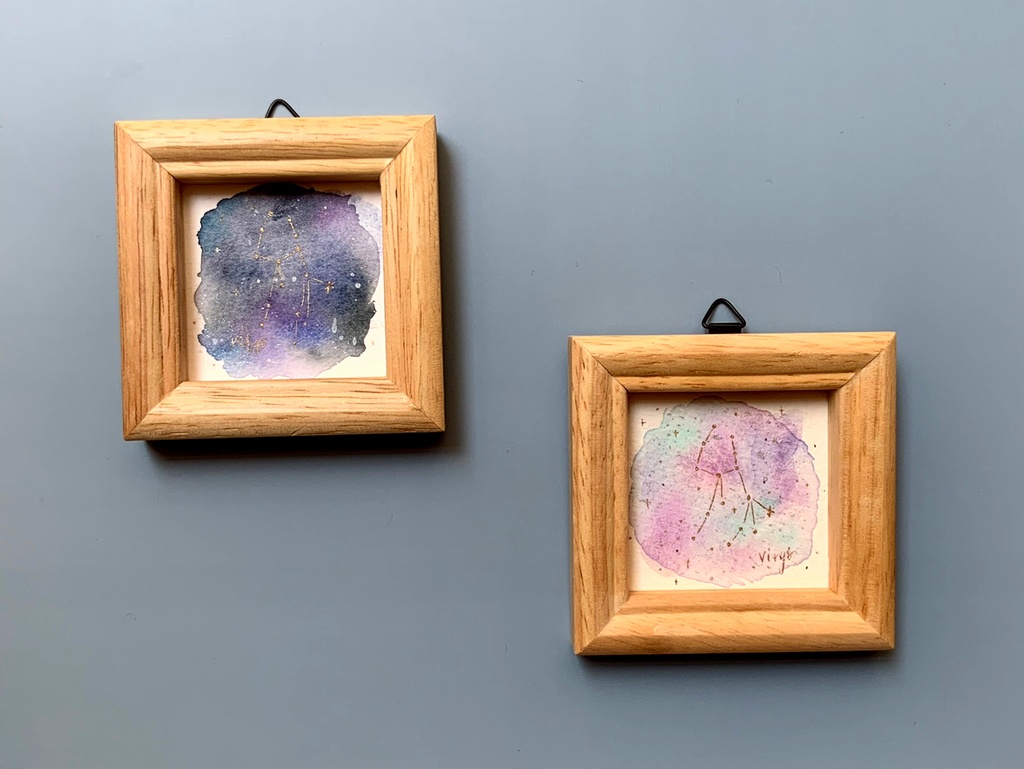 【オーダー】星座原画(名入れ可能)