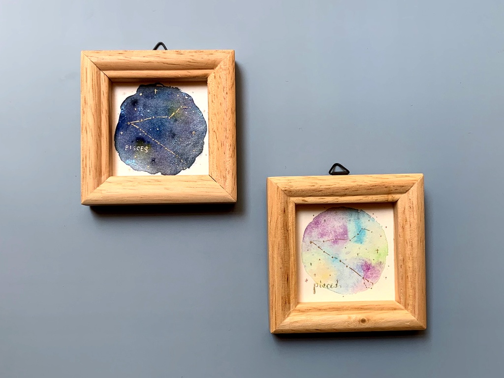 【オーダー】星座原画(名入れ可能)