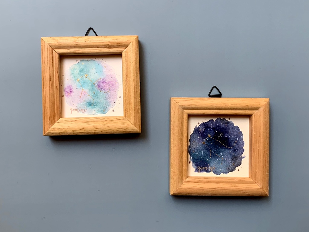 【オーダー】星座原画(名入れ可能)