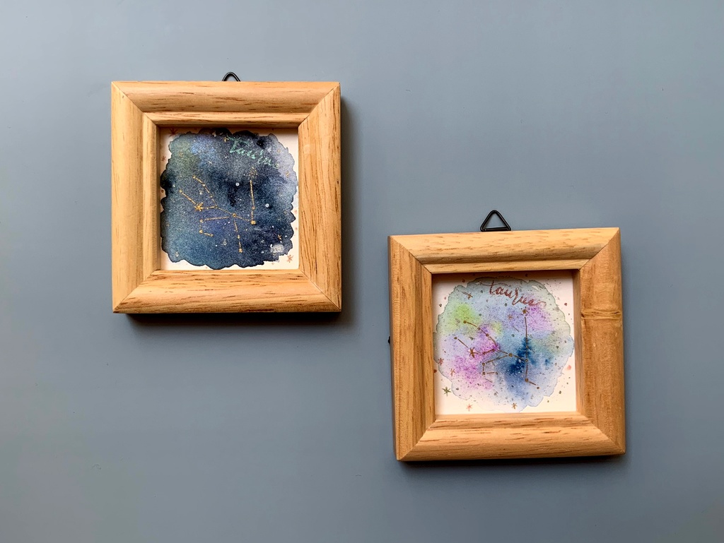 【オーダー】星座原画(名入れ可能)