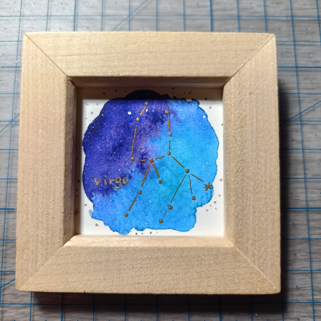 【オーダー】星座原画(名入れ可能)