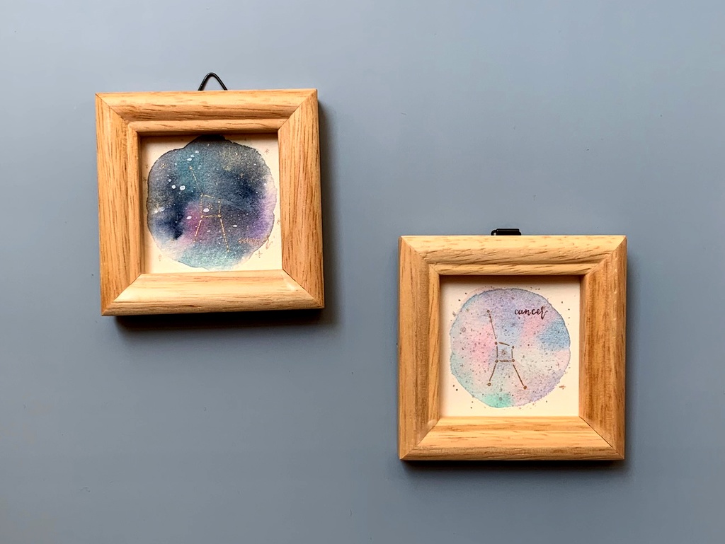 【オーダー】星座原画(名入れ可能)