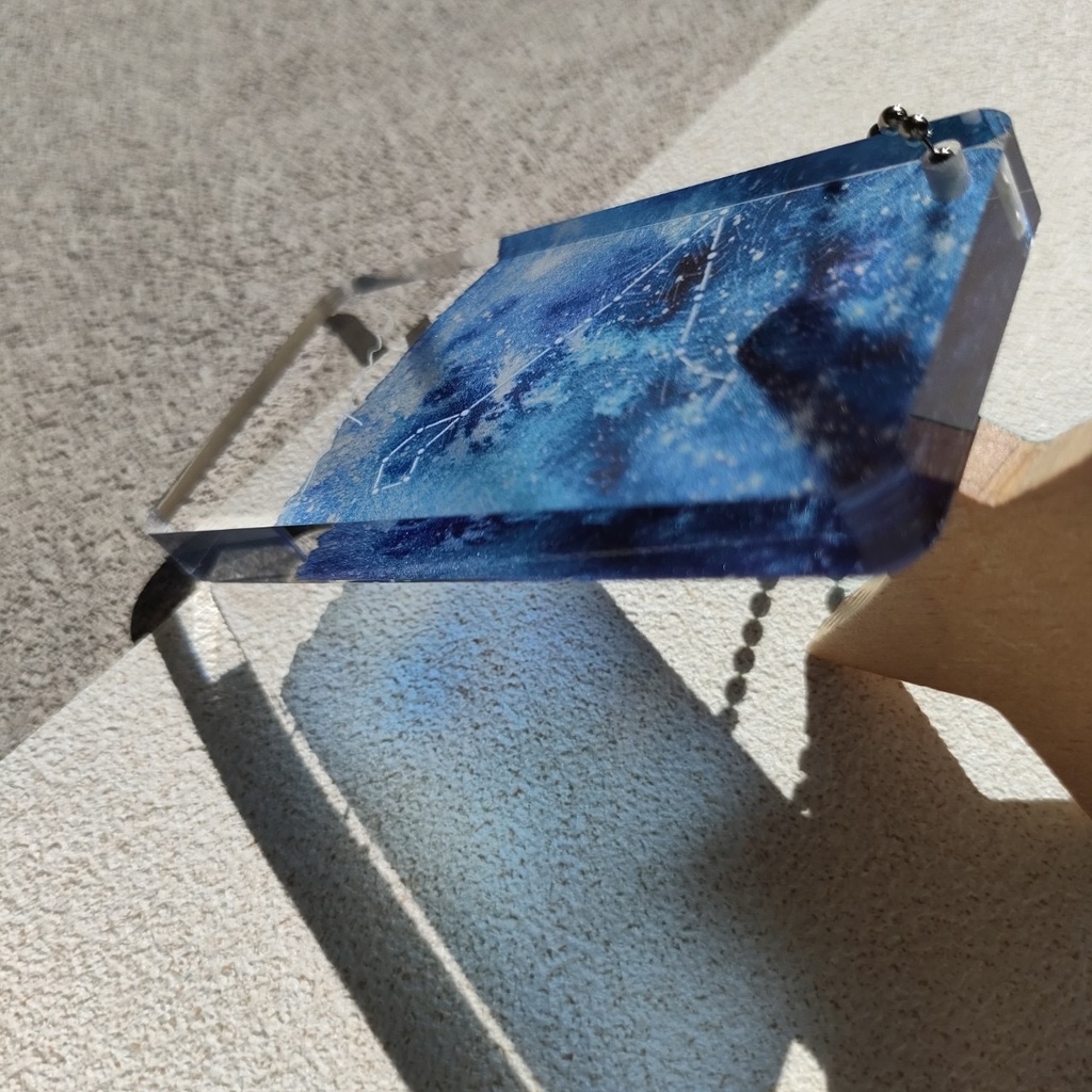 【セミオーダー】名入れ星座キーホルダー