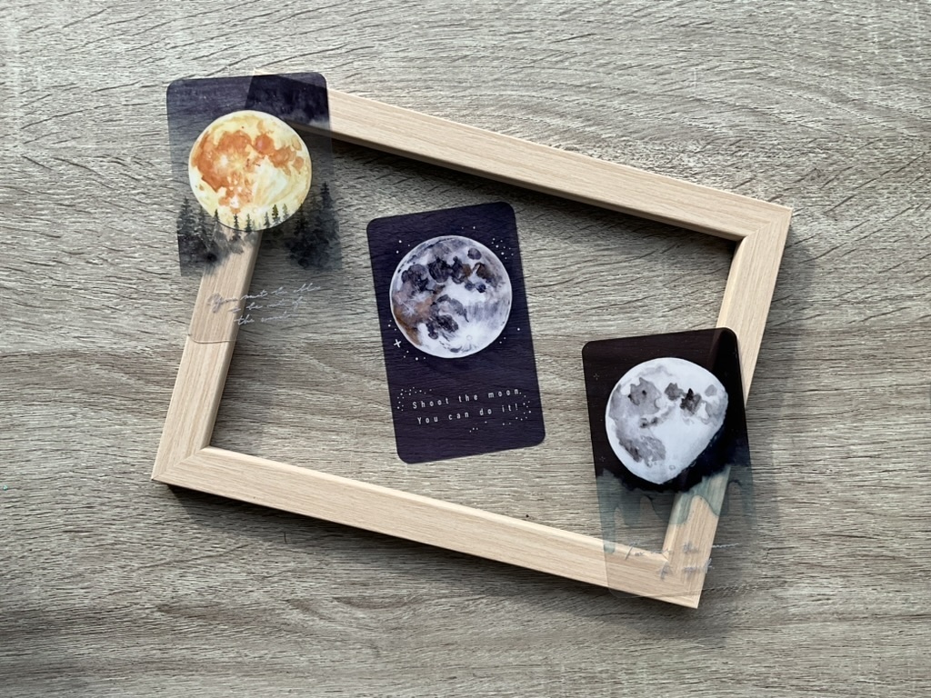 おまもりクリアカード【moon】