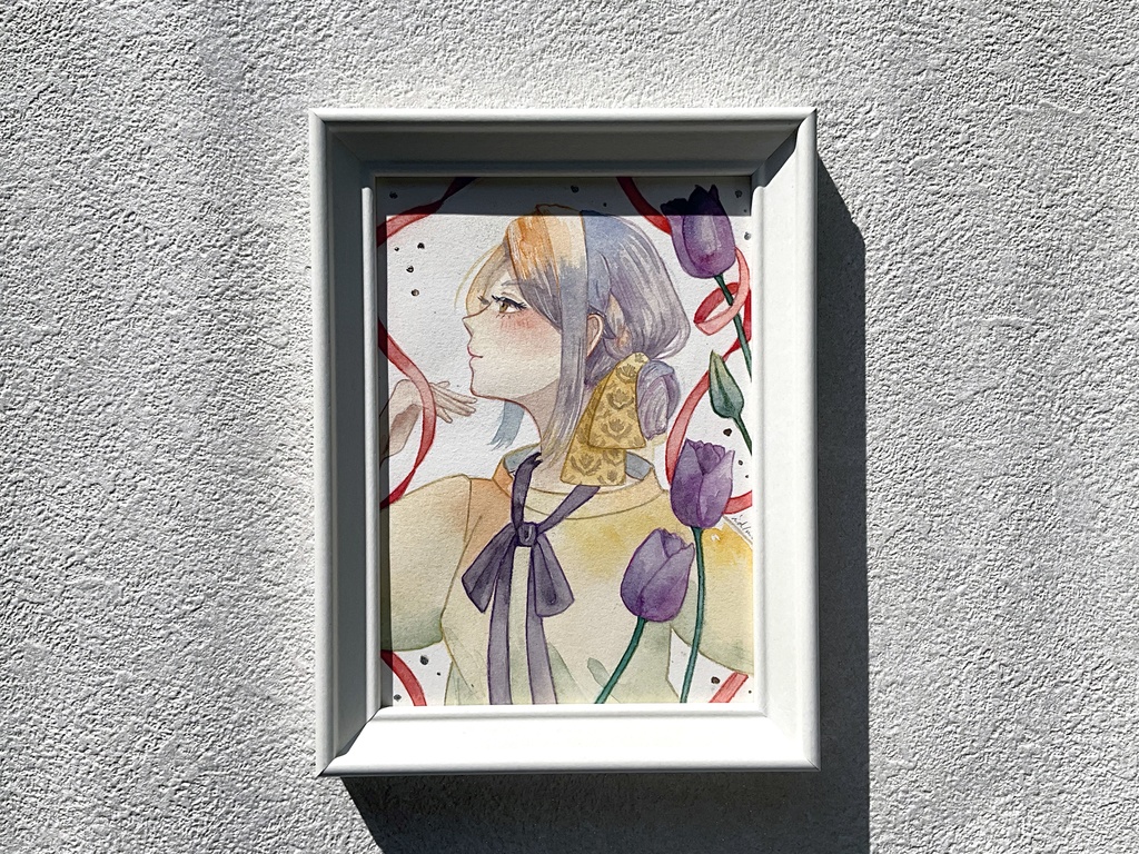 【簡易額装原画】15℃のときめき「長女」