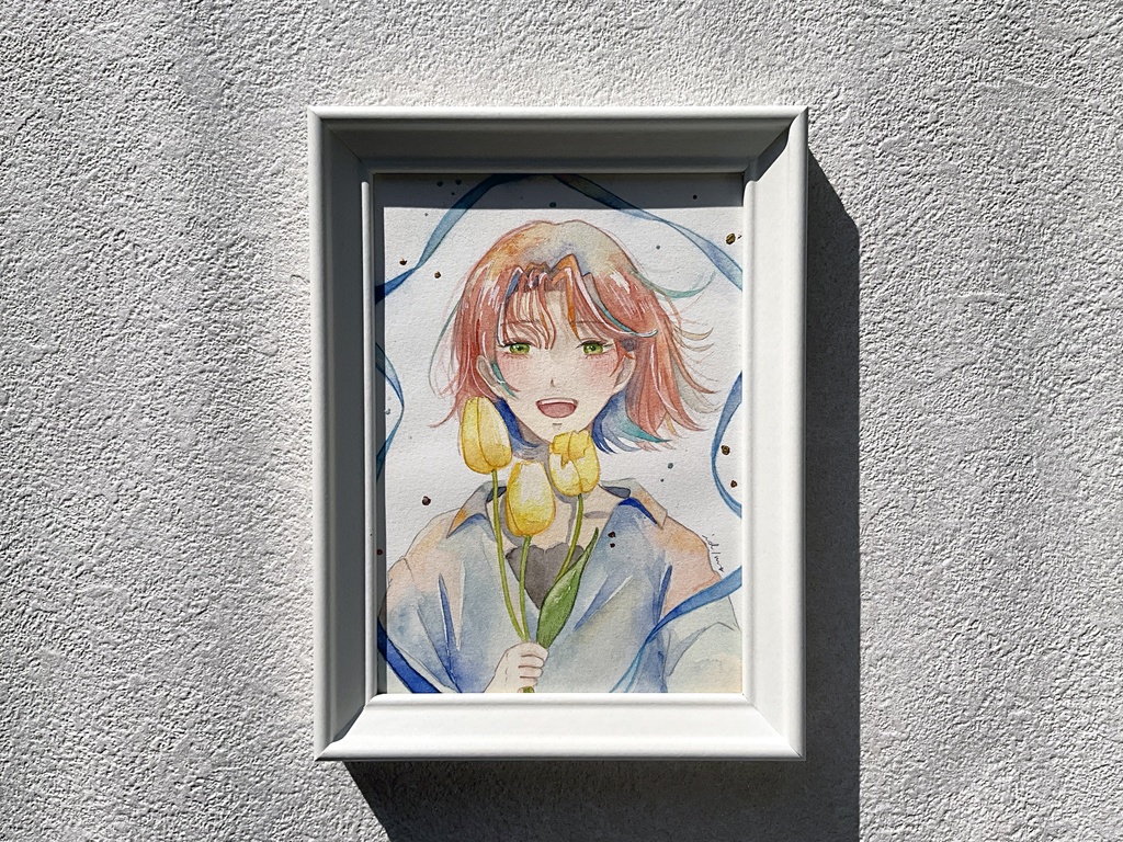 【簡易額装原画】15℃のときめき「次女」