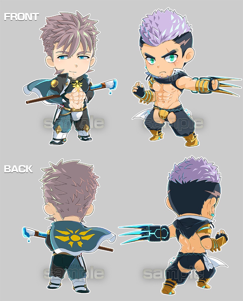 【サン戦】スゥ＆ヤン アクキー