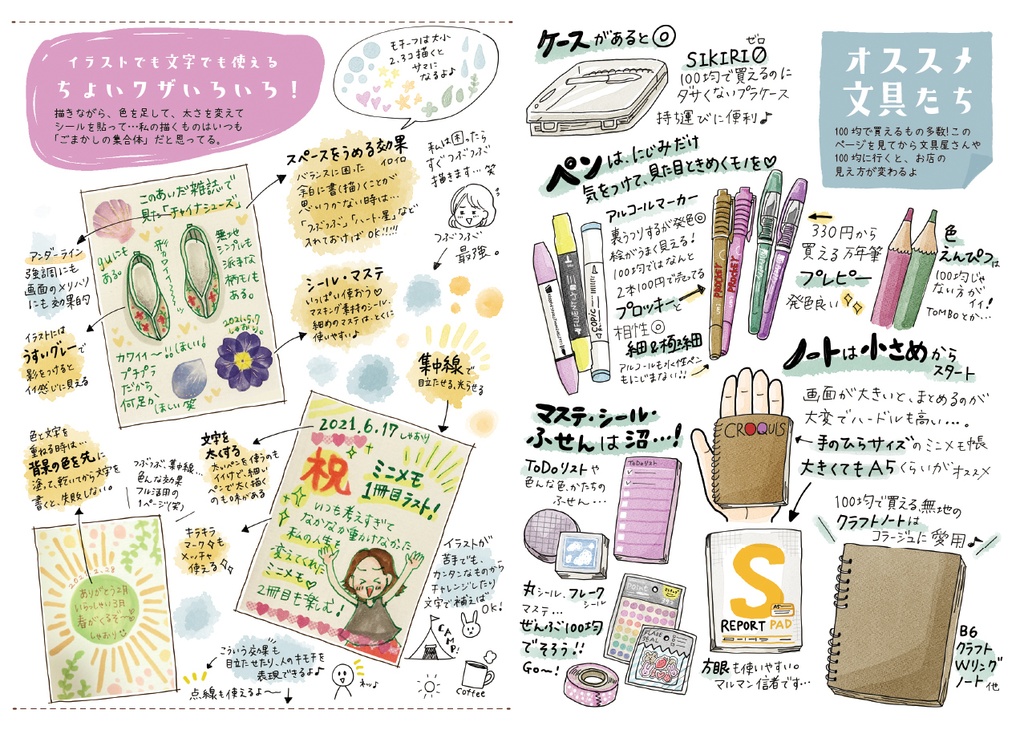 じぶんの世界を生きる ラクガキノートワークブック