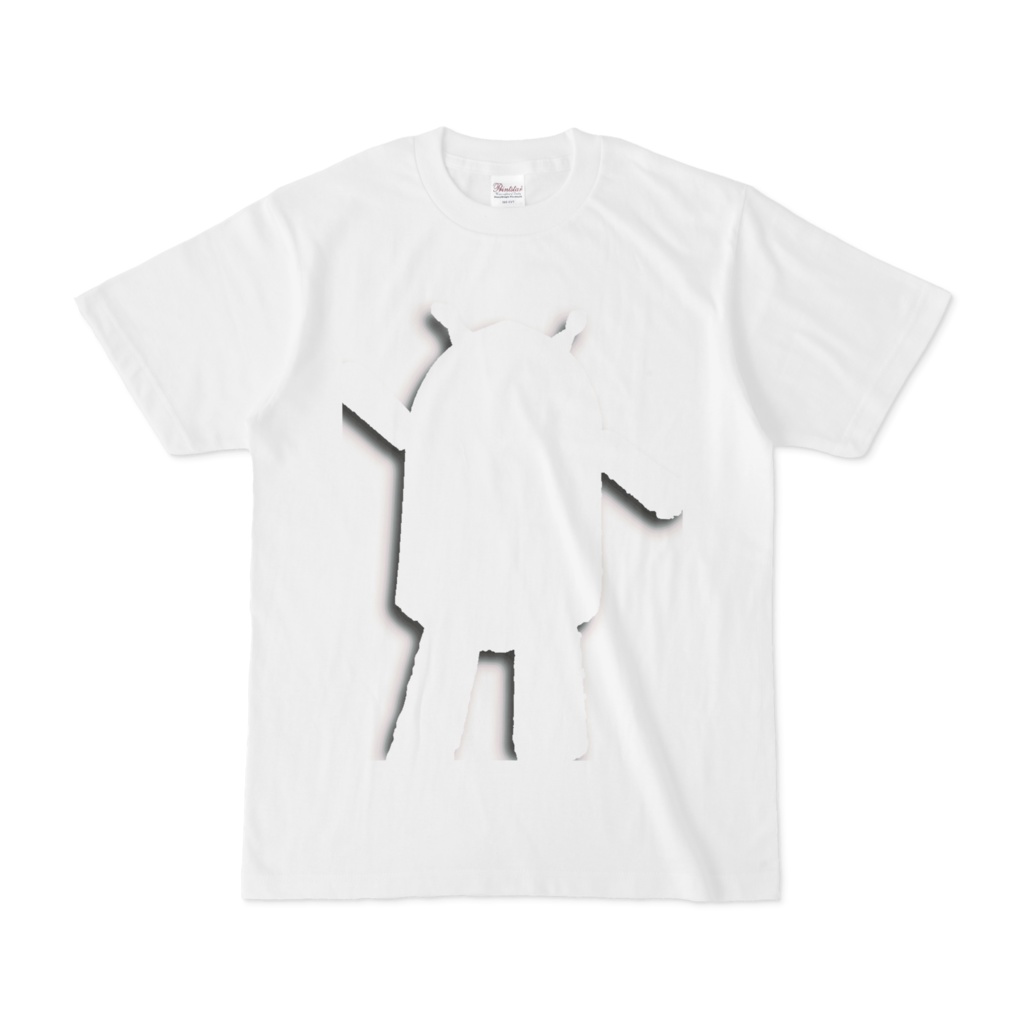 モチロボ4号機のTシャツ(シルエット)