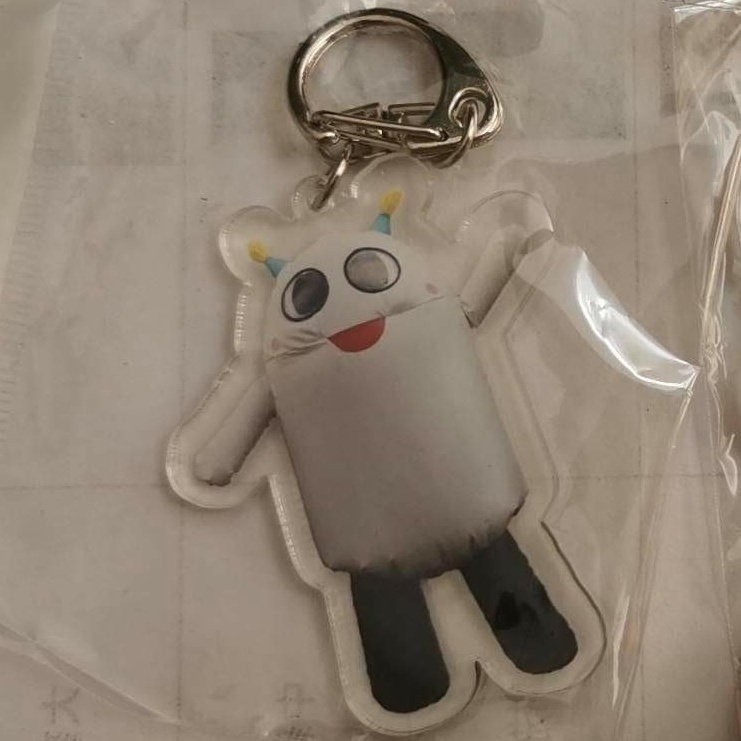 モチロボのアクリルキーホルダー