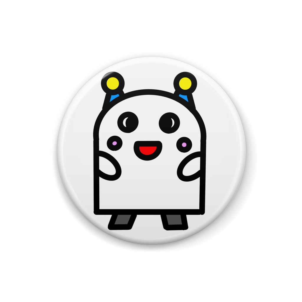 モチロボの缶バッジ（太）