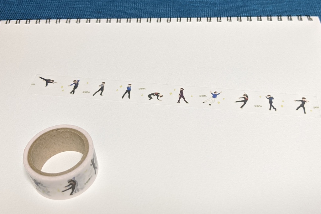 [宇野昌磨]フィギュアマスキングテープ[和紙テープ]