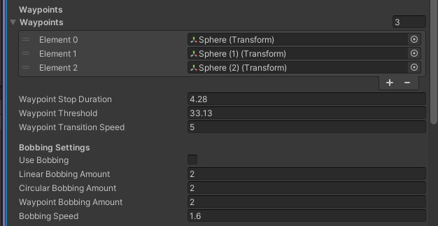 VRChat AI Waypoint movement system