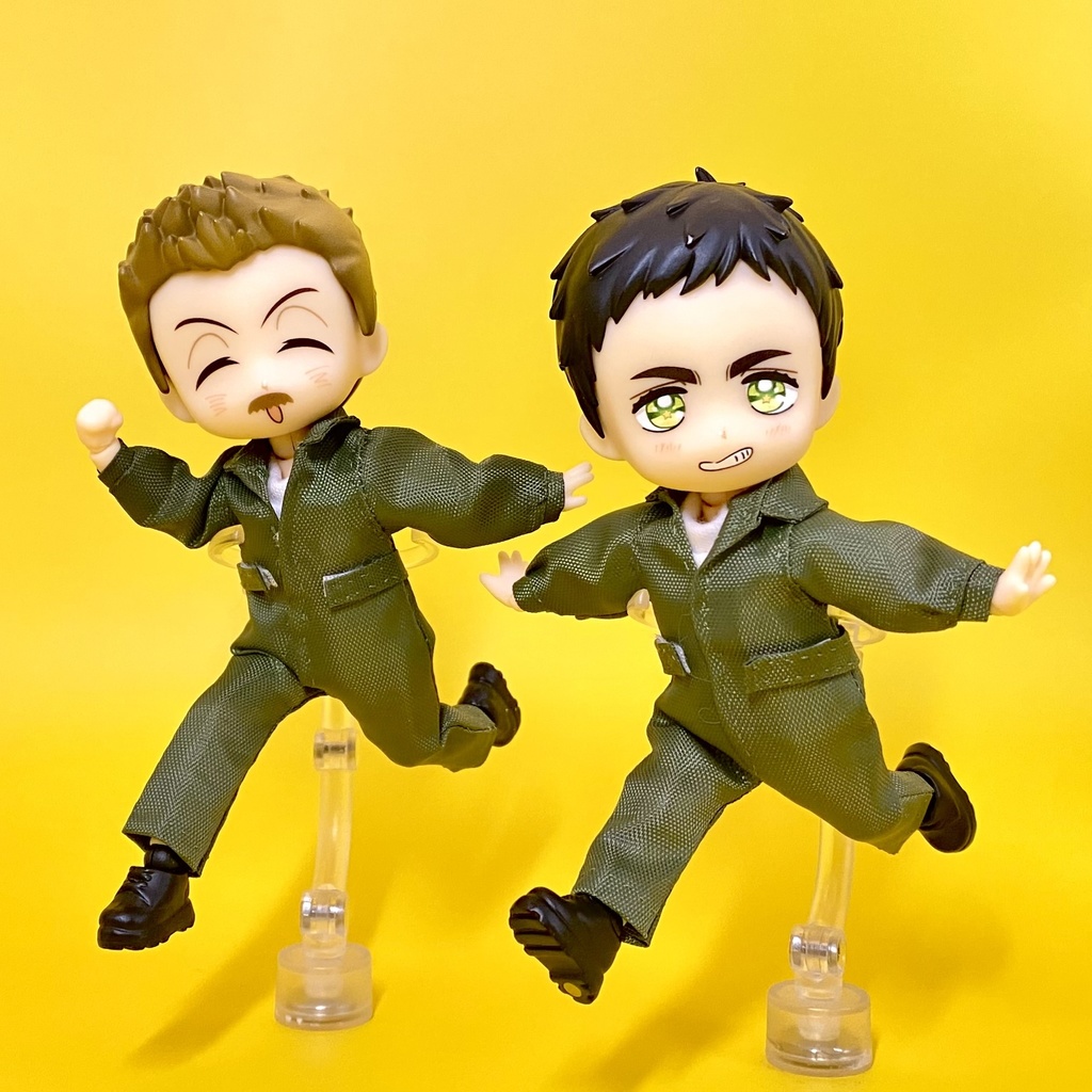 フライトスーツ風ツナギ