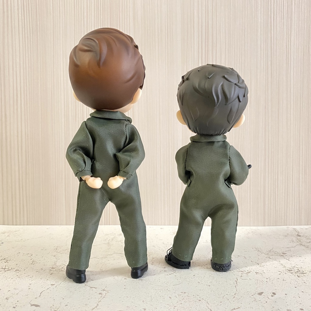 フライトスーツ風ツナギ