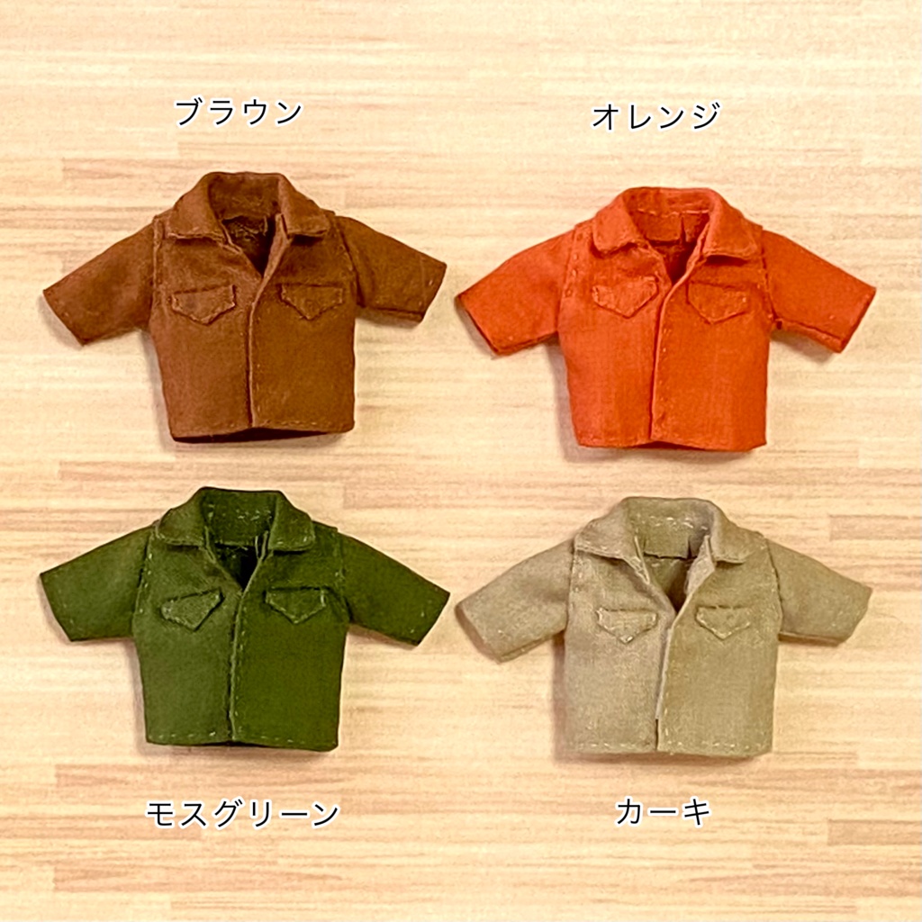 半袖ワークシャツ