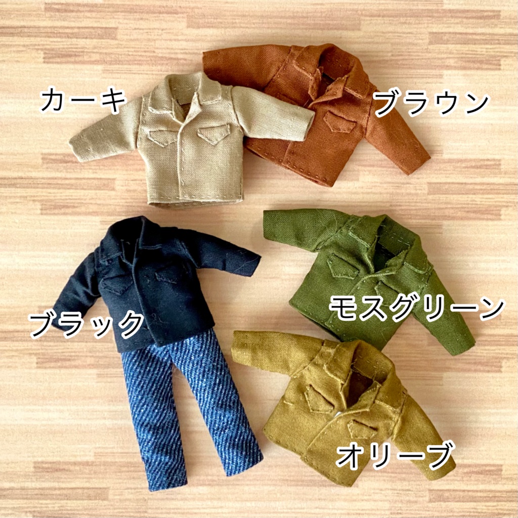 長袖ワークシャツ