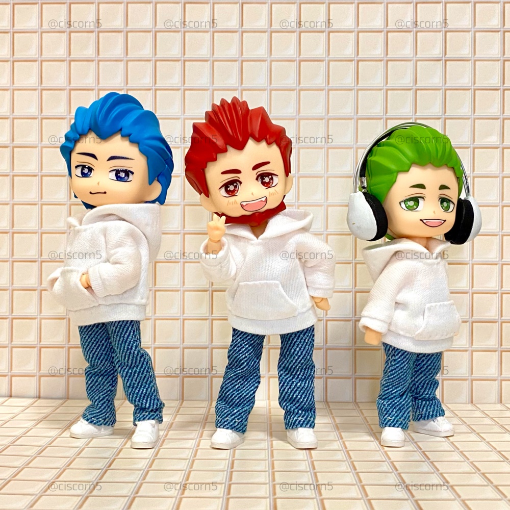 ふつうのストレートデニムパンツ