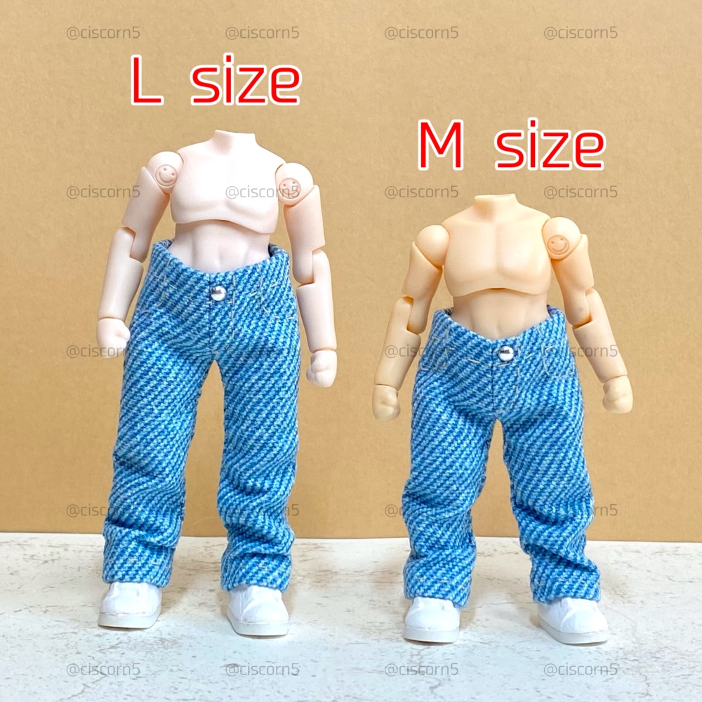 ふつうのストレートデニムパンツ