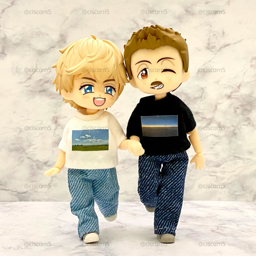 ふつうのワイドデニムパンツ