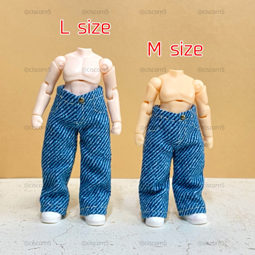 ふつうのワイドデニムパンツ