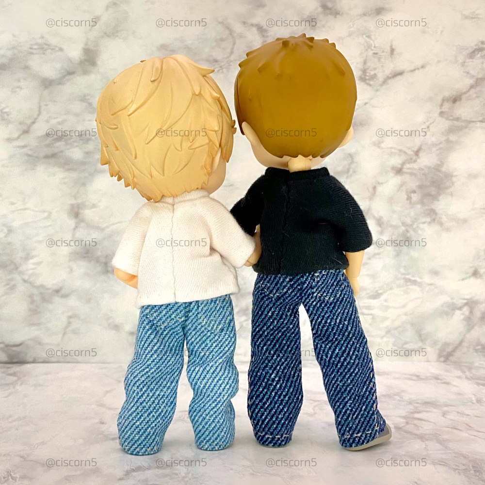 ふつうのワイドデニムパンツ