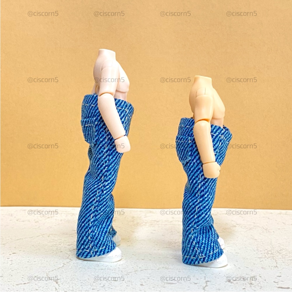 ふつうのワイドデニムパンツ