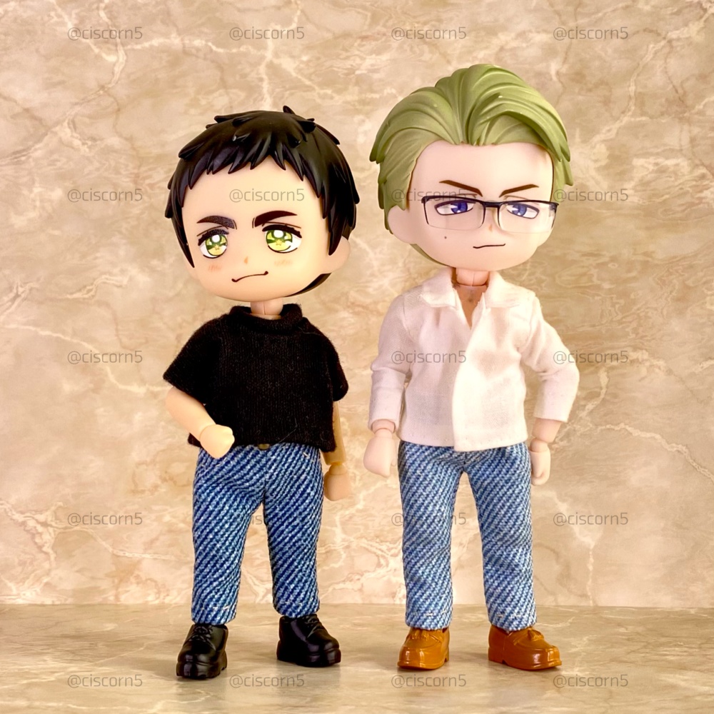 ふつうのスリムデニムパンツ